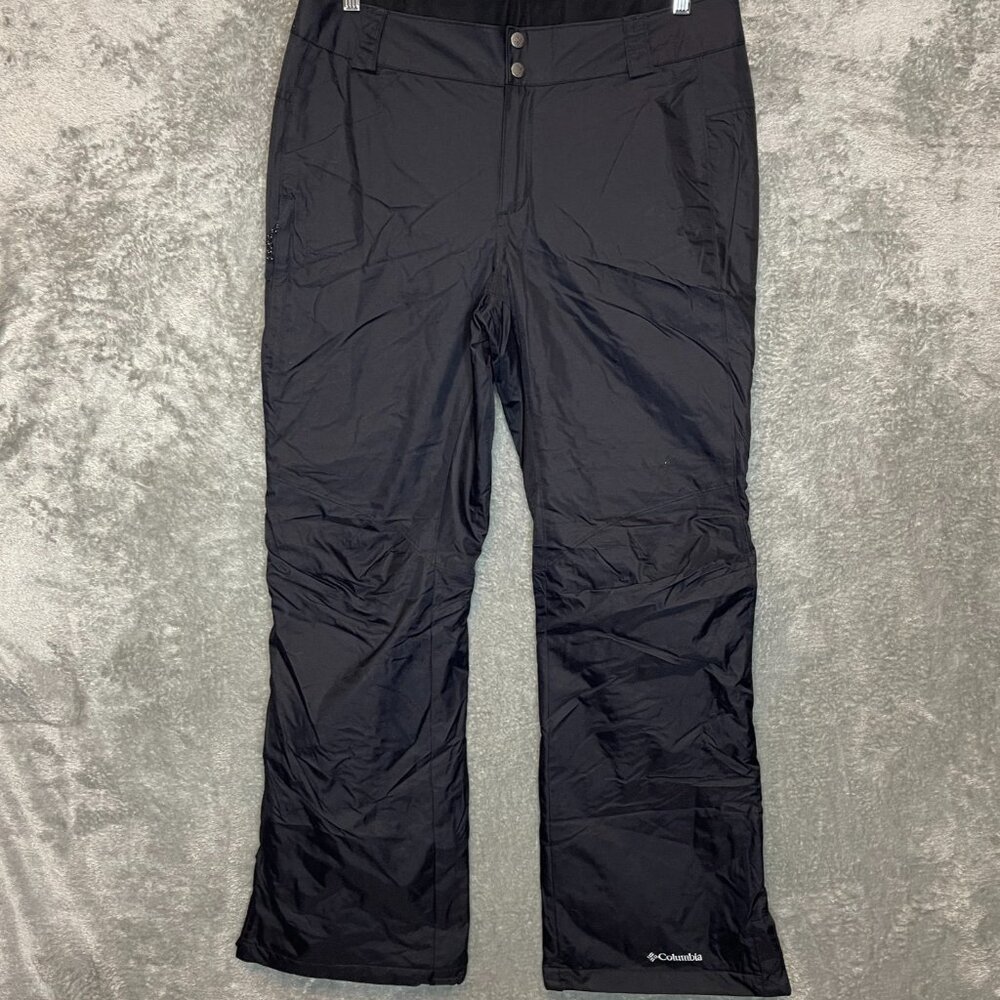 Columbia Women Arctic Trip Omni-Tech Insulated Adjustable Ski Snow Pants L Reg